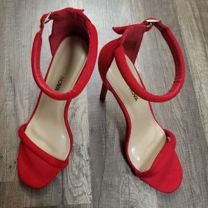 Fashion Nova red heels